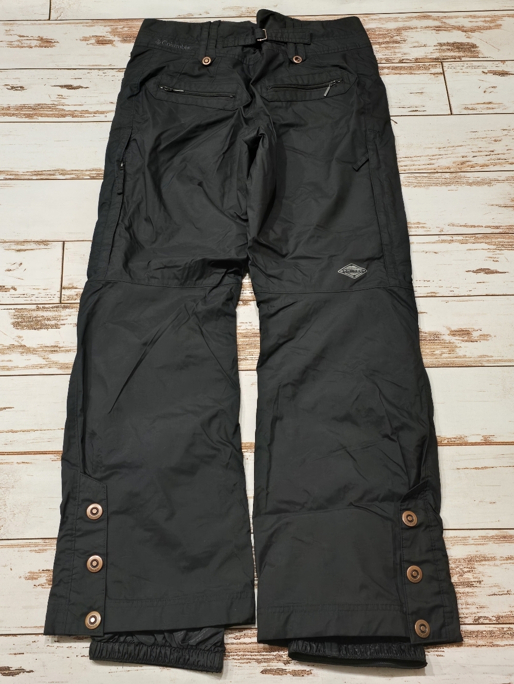 Columbia Omni Tech Waterproof Ski Pants Black Womens S